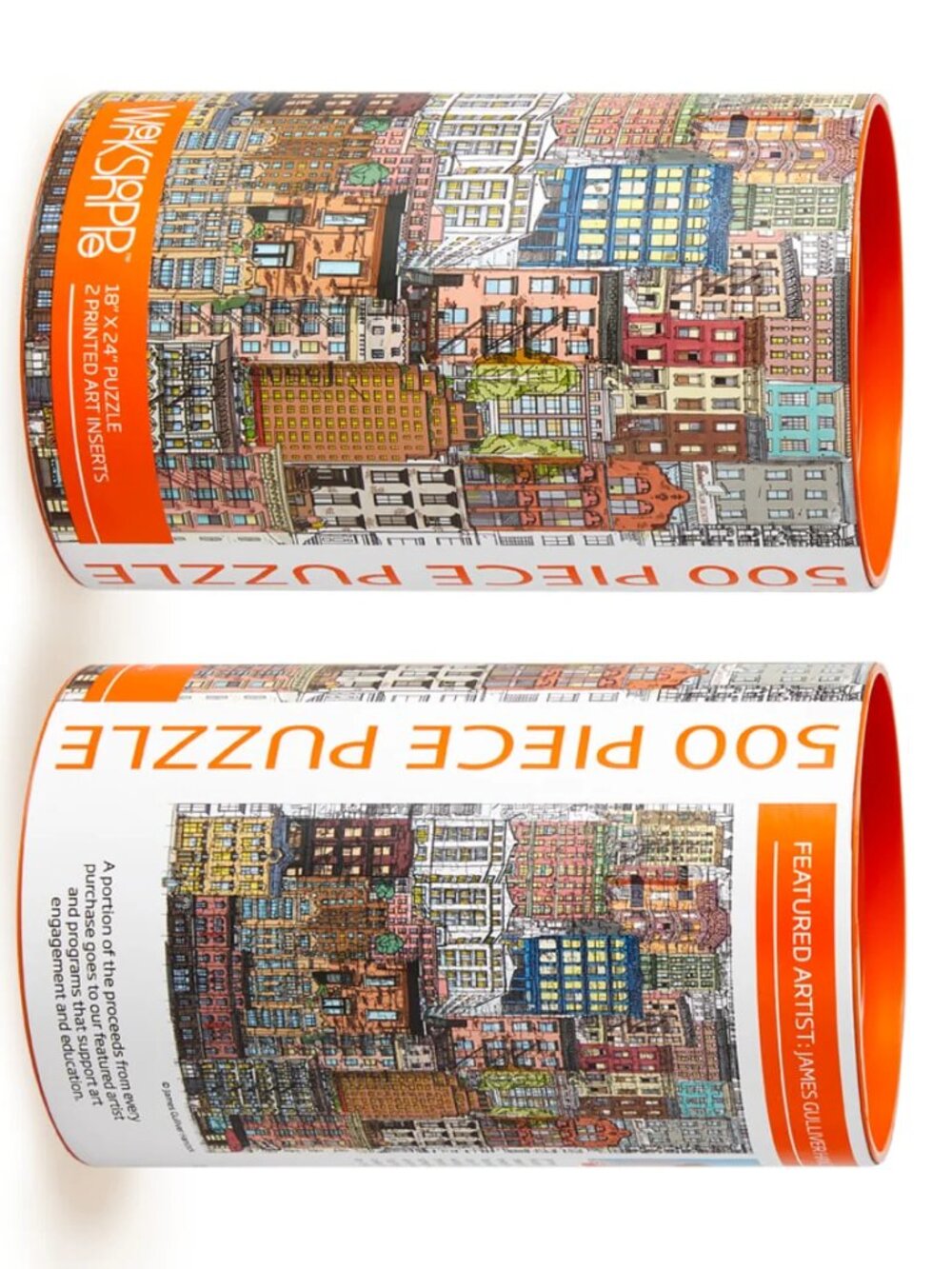WerkShoppe "City Life" Jigsaw Puzzle, 500